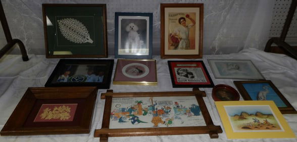 Lot Framed Art Work