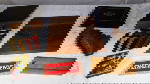 Lot Wooden Games - Baseball Glove