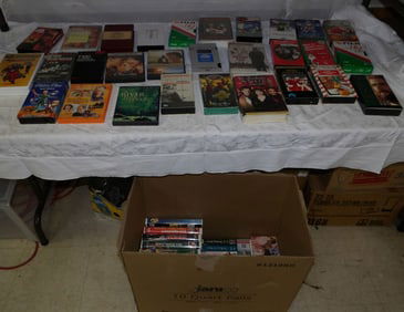 Lot VHS & DVD