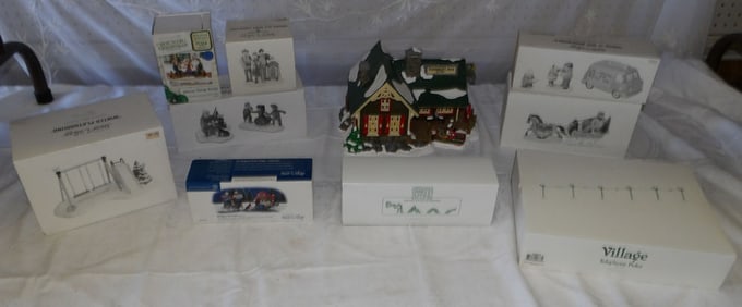 Lot Department 56 Christmas Ornaments