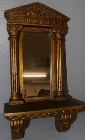 Gilded Frame Bracket Mirror