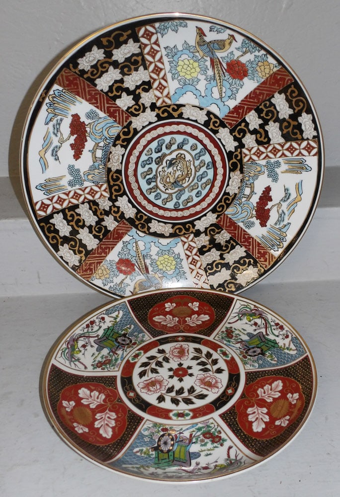 Imari Style Charger & Chop Plate (1 of 4)