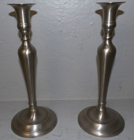 Pair Brass Candlesticks