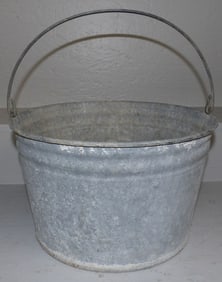 Vintage Galvanized Bucket