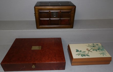 Lot of Wooden Boxes