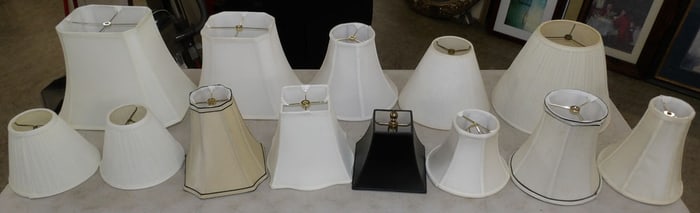 Lot Lamp Shades