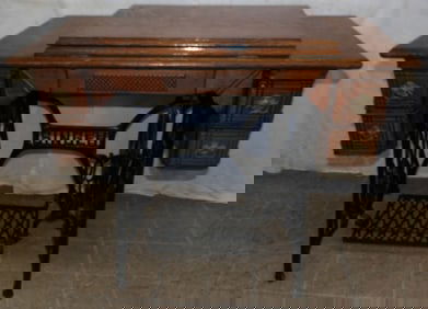 Antique Oak Singer Sewing Machine