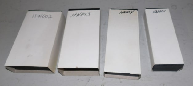 Lot Four Art Glass Wine Stoppers By Lsarts in Boxes