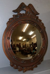 Gilded Framed Convex Type Mirror