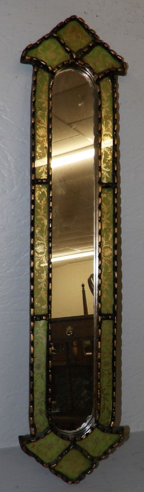 Venetian Painted Framed Mirror (1 of 4)