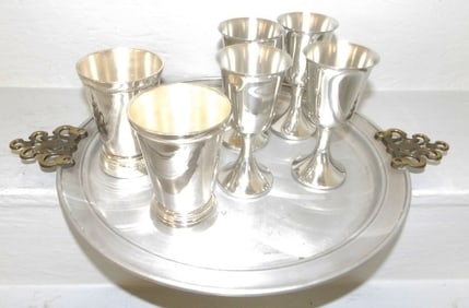 Lot Pewter Items
