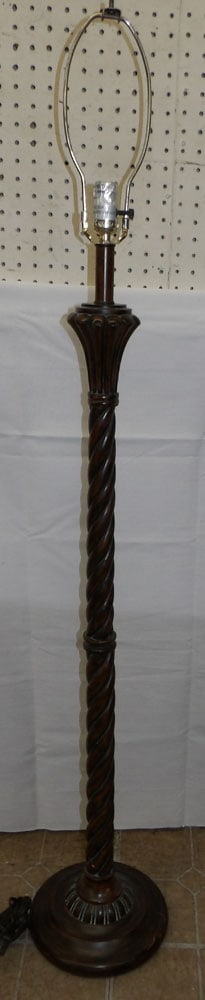 Painted Resin Floor Lamp (1 of 3)