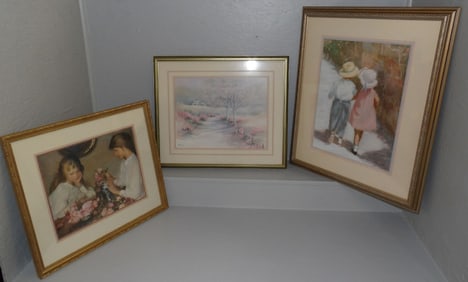 Three Framed Prints