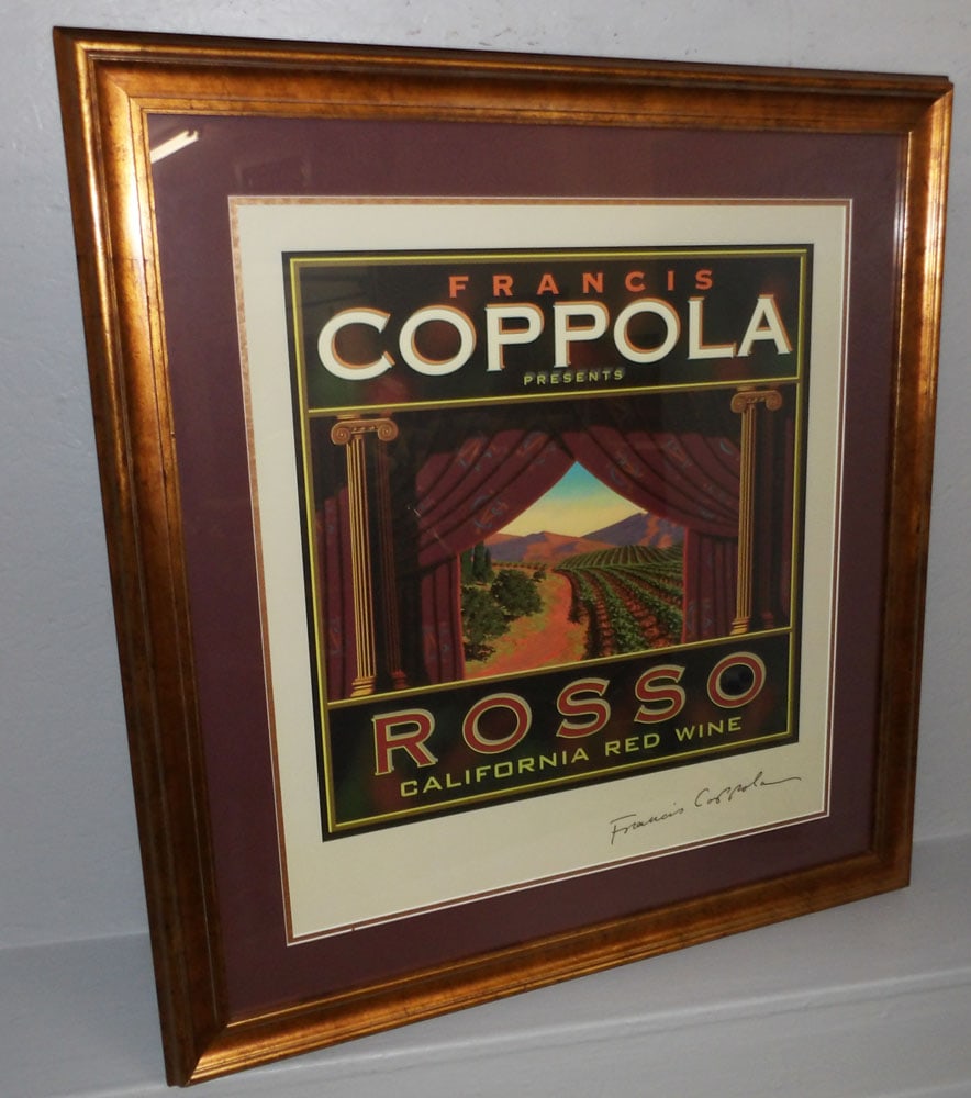 Framed Advertising Print: Framed Advertising Print. 34" x 32 1/4" ALL DESCRIPTIONS AND ANY CONDITION STATEMENT GIVEN BY LANGSTON AUCTION GALLERY ARE STRICTLY OPINIONS AND LANGSTON'S SHALL HAVE NO RESPONSIBILITY FOR ERRORS OR O
