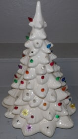 Porcelain Table Top Christmas Tree
