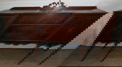 Antique Walnut Sideboard