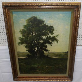 Large Framed Print in Ornate Gilded Frame