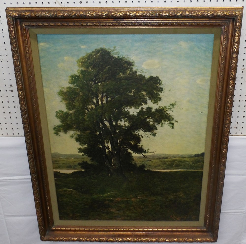 Large Framed Print in Ornate Gilded Frame (1 of 6)