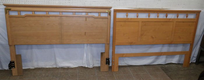 One Elm Wood Oriental Style Full Or Queen Size Headboard & Painted Full or Queen Size Headboard