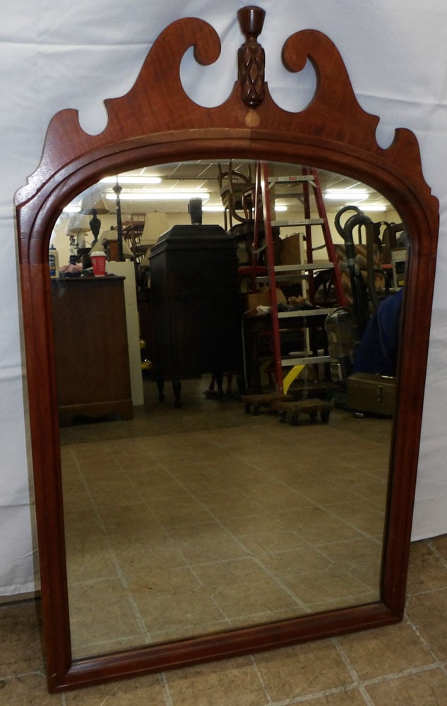 Maple Framed Mirror (1 of 3)