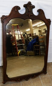 Mahogany Framed Mirror