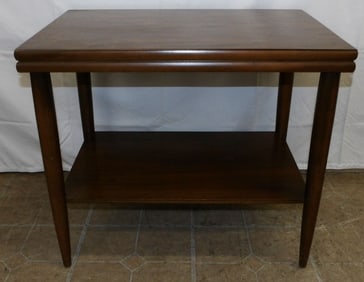 Mid Century Modern Two Tier Stand by Mershman