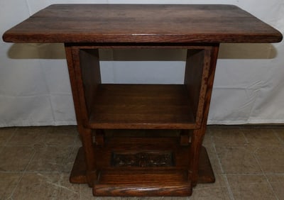 Antique Oak Stand