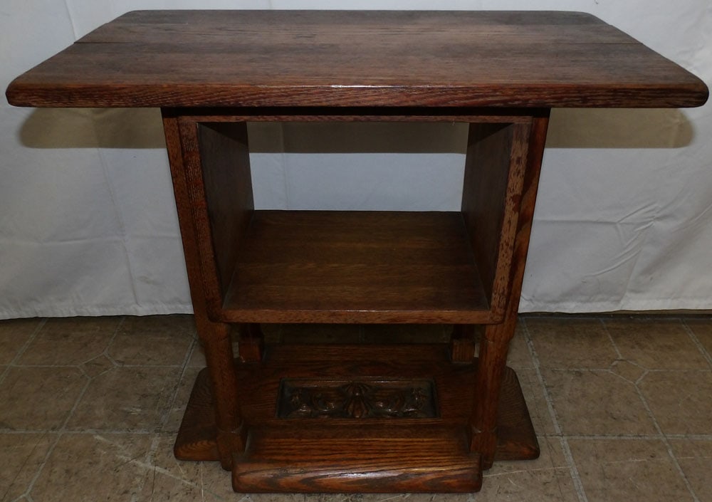 Antique Oak Stand (1 of 3)