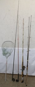 Lot Vintage Fishing Rods