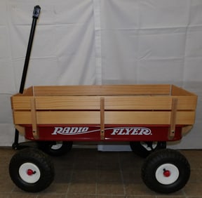Radio Flyer Metal & Wood Wagon