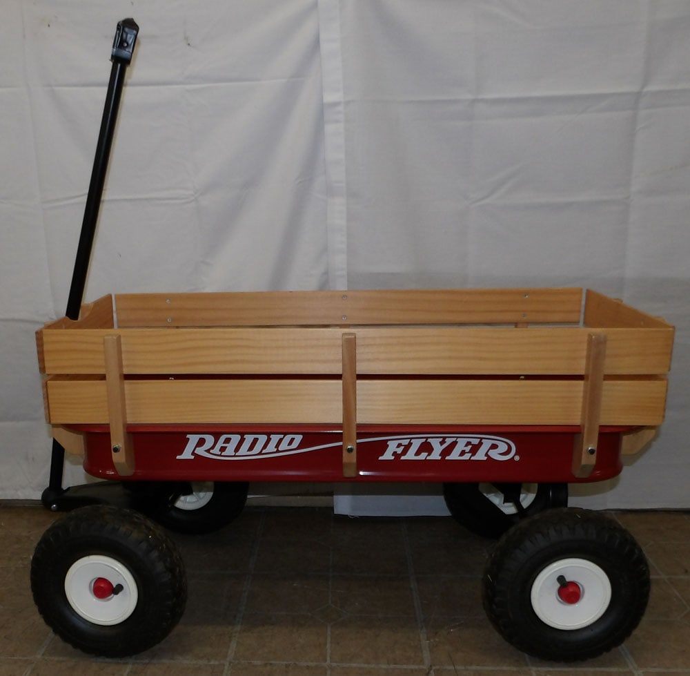 Radio Flyer Metal & Wood Wagon (1 of 3)