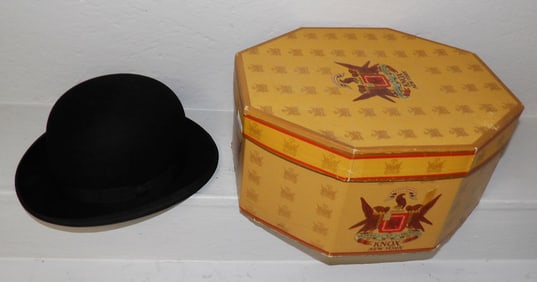 Vintage Wool Knox NY Men's Hat In Original Box
