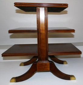 Mahogany Three Tier Stand by Lane