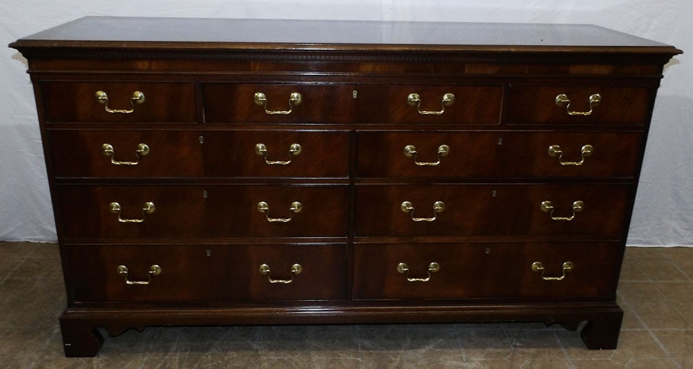 Mahogany Nine Drawer Dresser by Hickory Chair James River Plantation (1 of 8)