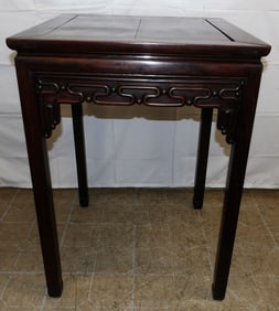 Antique Chinese Rosewood Stand