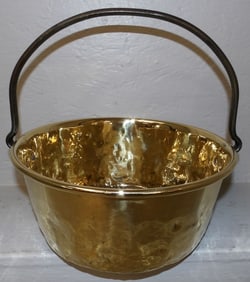 Antique Brass Jelly Bucket