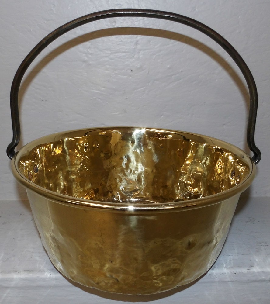 Antique Brass Jelly Bucket (1 of 4)
