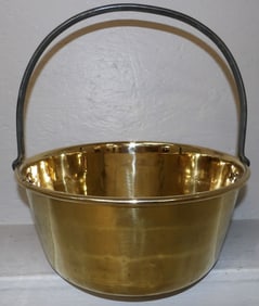 Antique Brass Jelly Bucket