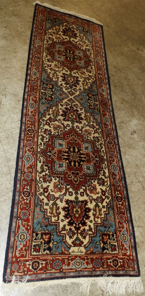 2' 6" X 8' 0" Hand Made Oriental Runner (1 of 5)