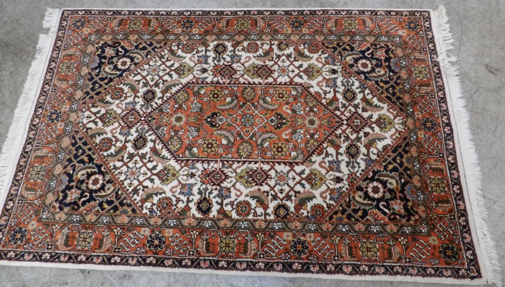 4' 5" X 6' 8" Hand Made Oriental Rug (1 of 4)