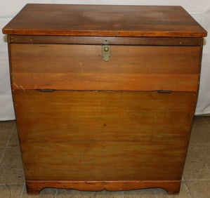 Antique Cherry Grain Bin