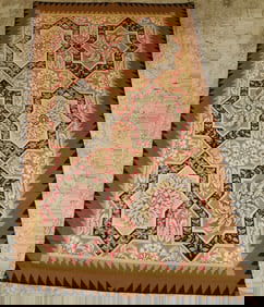 3' 6" X 5' 10' Needlepoint Rug