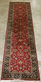 2' 5" X 10' 1" Hand Made Oriental Rug