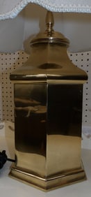 Polished Brass Lamp