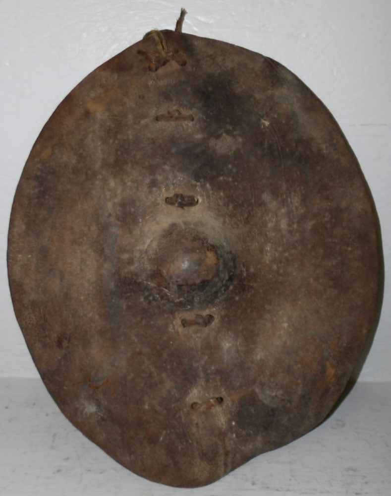 Antique Leather Shield (1 of 2)