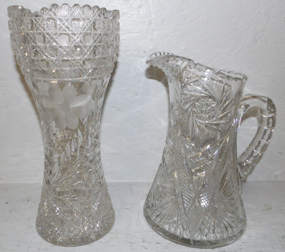 Two Antique Cut Glass Items (1 of 4)