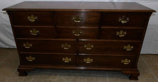 Cherry Ten Drawer Dresser By Statton