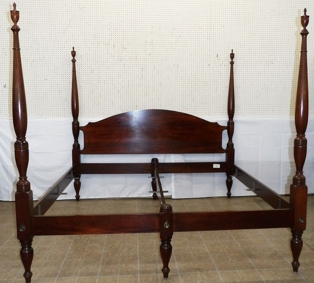 Mahogany King Size Bed By Craftique (1 of 7)