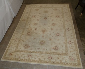 6'8" X 9'4" Hand Made Oriental Rug