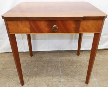 Mahogany One Drawer Stand